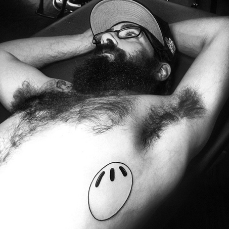 You've considered getting this tattoo. 