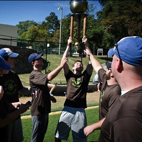 You think this trophy should probably be bigger. 