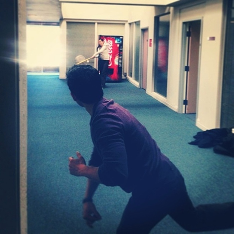 You can always find space to practice.